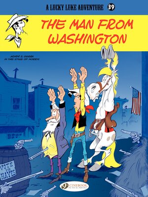 cover image of Lucky Luke--Volume 39--The man of Washington